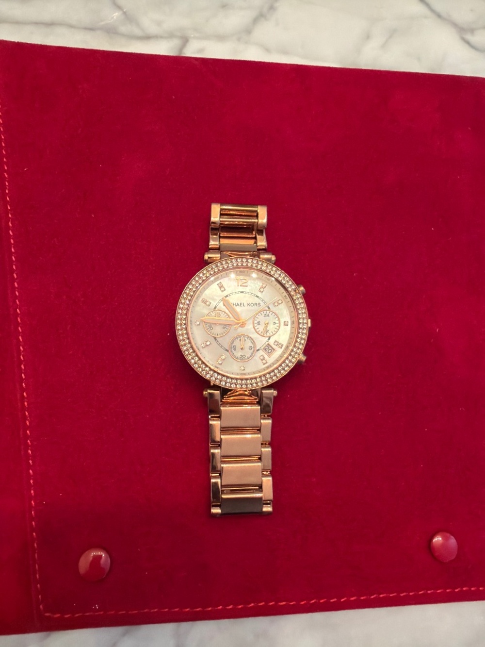 Michael Kors Rose Gold Tone Watch - Parker MK-5491 model